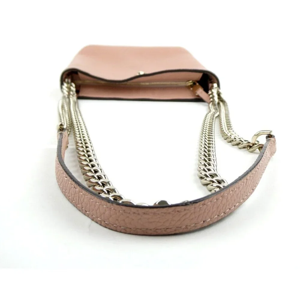 Kate Spade New York Polly Pink Leather Crossbody‎ Shoulder Bag